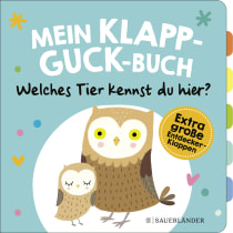 Buchcover von Mein Klapp-Guck-Buch: Welches Tier kennst du hier?: Mit extragroßen Entdecker-Klappen von Susanne Weber
