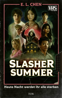 Buchcover von Slasher Summer: Heute Nacht werdet ihr alle sterben