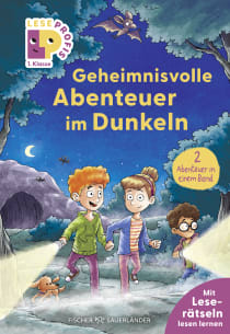 Buchcover von Leseprofis – Geheimnisvolle Abenteuer im Dunkeln, 1. Klasse (Doppelband)