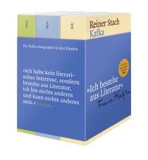 Buchcover von Die Kafka-Biographie in drei Bänden: Die frühen Jahre, Die Jahre der Entscheidungen, Die Jahre der Erkenntnis von Reiner Stach