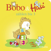 Buchcover von Bobo & Hasi zählen bis 3 von Dorothée Böhlke