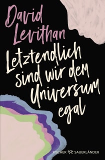 Buchcover von Letztendlich sind wir dem Universum egal von David Levithan