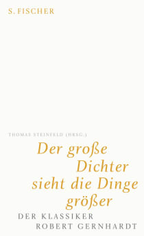 Buchcover von Der große Dichter sieht die Dinge größer: Der Klassiker Robert Gernhardt