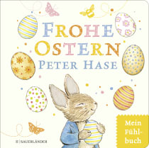 Buchcover von Frohe Ostern, Peter Hase: Mein Osterfühlbuch von Beatrix Potter