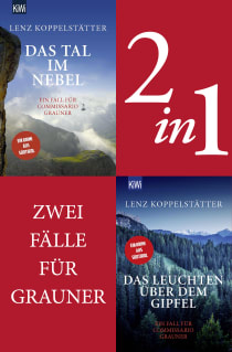 Buchcover von Commissario Grauner ermittelt Band 4+5 (2in1-Bundle): Das Tal im Nebel - Das Leuchten über dem Gipfel