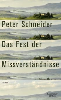 Buchcover von Das Fest der Missverständnisse: Erzählungen von Peter Schneider