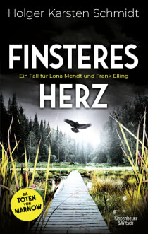 Buchcover von Finsteres Herz: Ein Fall für Lona Mendt und Frank Elling von Holger Karsten Schmidt