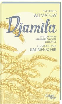 Buchcover von Djamila von Kat Menschik, Tschingis Aitmatow