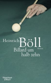 Buchcover von Billiards at Half-Past Nine: Roman