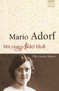 Buchcover von Mit einer Nadel bloß: Über meine Mutter