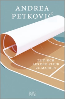 Buchcover von Zeit, sich aus dem Staub zu machen von Andrea Petković