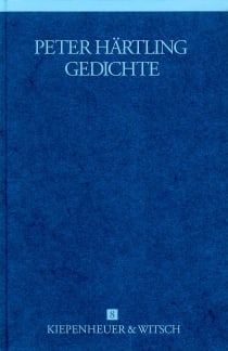 Buchcover von Gedichte von Peter Härtling