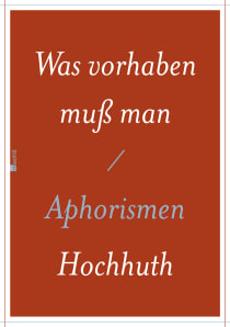 Buchcover von YOU HAVE GOT TO HAVE PLANS: Aphorismen