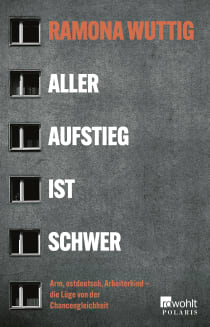 Buchcover von Aller Aufstieg ist schwer: Arm, ostdeutsch, Arbeiterkind – die Lüge von der Chancengleichheit von Ramona Wuttig