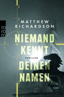Buchcover von Niemand kennt deinen Namen von Matthew Richardson