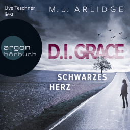 Hörbuchcover von D.I. Helen Grace: Schwarzes Herz von Matthew J. Arlidge, wird gesprochen von Uve Teschner