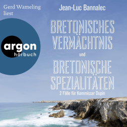 Hörbuchcover von Bretonisches Vermächtnis & Bretonische Spezialitäten, Hörbuch-Bundle: Kommissar Dupin ermittelt, Band 8 und 9 von Jean-Luc Bannalec, wird gesprochen von Gerd Wameling