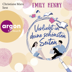 Hörbuchcover von Verliebt in deine schönsten Seiten: Roman von Emily Henry, wird gesprochen von Christiane Marx