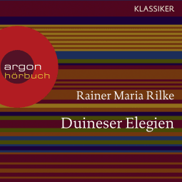 Hörbuchcover von Duineser Elegien von Rainer Maria Rilke, wird gesprochen von Hans Peter Hallwachs