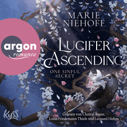 Hörbuchcover von Lucifer Ascending – One Sinful Secret von Marie Niehoff, wird gesprochen von Chantal Busse, Louis Friedemann Thiele, Leonard Hohm