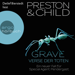 Hörbuchcover von Grave - Verse der Toten: Ein neuer Fall für Special Agent Pendergast von Douglas Preston, Lincoln Child, wird gesprochen von Detlef Bierstedt