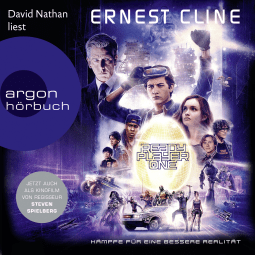 Hörbuchcover von Ready Player One von Ernest Cline, wird gesprochen von David Nathan