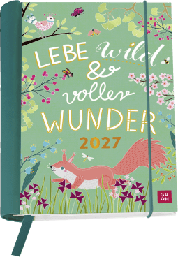 Produktbild von Buchkalender 2027: Lebe wild und voller Wunder