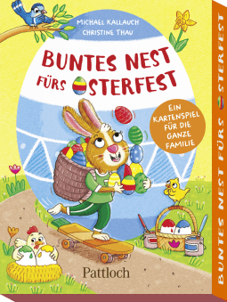 Produktbild von Buntes Nest fürs Osterfest: Ein Kartenspiel für die ganze Familie von Michael Kallauch