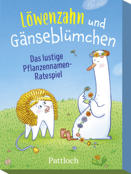 Produktbild von Löwenzahn und Gänseblümchen: Das lustige Pflanzennamen-Ratespiel 