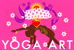 Buchcover von Yoga Art von Ram Ravi Kaur