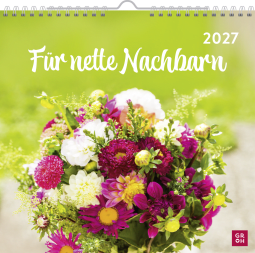 Produktbild von Wandkalender 2027: Für nette Nachbarn