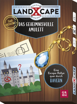 Produktbild von LandXcape - Das geheimnisvolle Amulett: Eine Escape-Rallye quer durch Bayern von Corinna Harder, Swen Harder