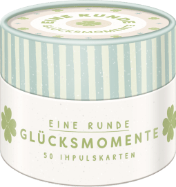 Produktbild von Impulskarten: Eine Runde Glücksmomente  von Kristin Funk