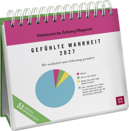 Produktbild von Postkartenkalender 2027: Gefühlte Wahrheit von Süddeutsche Zeitung Magazin