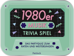 Produktbild von 1980er Musik Trivia Spiel: Das Partyquiz zum Raten und Weitersingen von Ella Rosenbusch