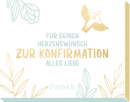 Für deinen Herzenswunsch. Zur Konfirmation alles Liebe