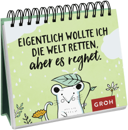 Produktbild von Eigentlich wollte ich die Welt retten, aber es regnet.