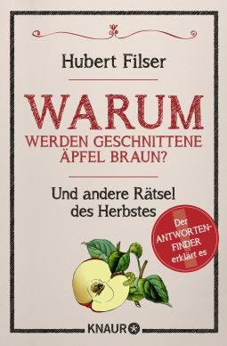 Buchcover von Why does a slice of apple go brown?: Und andere Rätsel des Herbstes von Hubert Filser