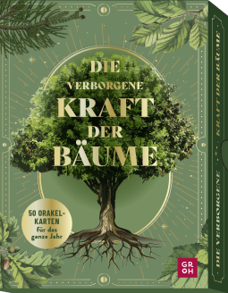 Produktbild von Orakelkarten: Die verborgene Kraft der Bäume: 50 Orakelkarten für das ganze Jahr von Kristin Funk