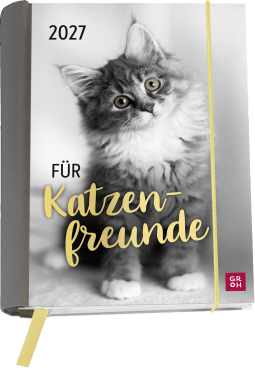 Produktbild von Buchkalender 2027: Für Katzenfreunde