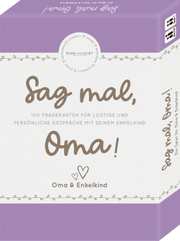 Produktbild von Elma van Vliet, Sag mal, Oma!: Ein Spiel für Oma & Enkelkind von Elma van Vliet