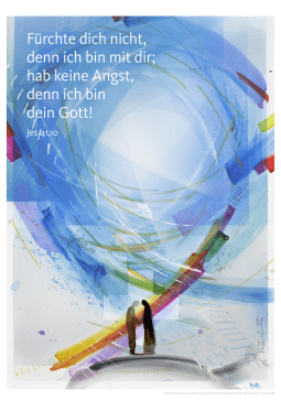 Jahreslosung Eberhard Münch 2027, Kunstdruck 63 x 92 cm