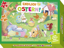 Produktbild von Mein buntes Mini-Puzzle – Endlich Ostern!