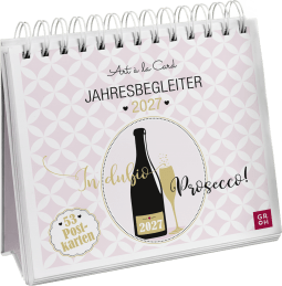 Produktbild von Postkartenkalender 2027: In dubio Prosecco von Art à la Card