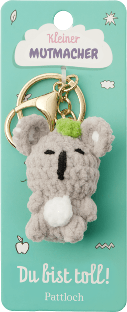 Produktbild von Kleiner Mutmacher, Schlüsselanhänger Koala: Du bist toll!