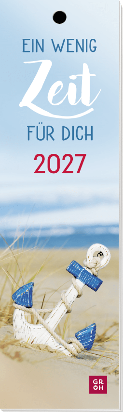 Produktbild von Lesezeichenkalender 2027: Ein wenig Zeit für dich