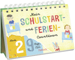 Produktbild von Mein Schulstart- und Ferien-Countdown: Ein tierisch guter Wochenkalender