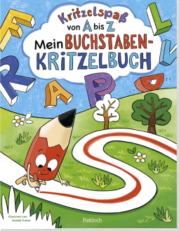 Produktbild von Kritzelspaß von A bis Z: Mein Buchstaben-Kritzelbuch  von Anna Hartmann