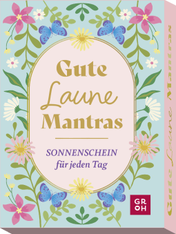 Produktbild von Kartenset: Gute-Laune-Mantras: Sonnenschein für jeden Tag