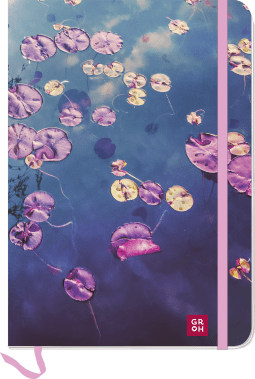 Notizbuch Auszeit Seerose